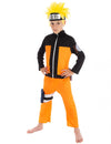 Déguisement Naruto™ pour enfant orange et noir avec bandeau