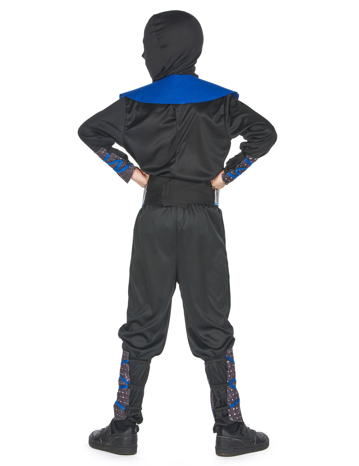 Vue de dos du déguisement ninja pour garçon