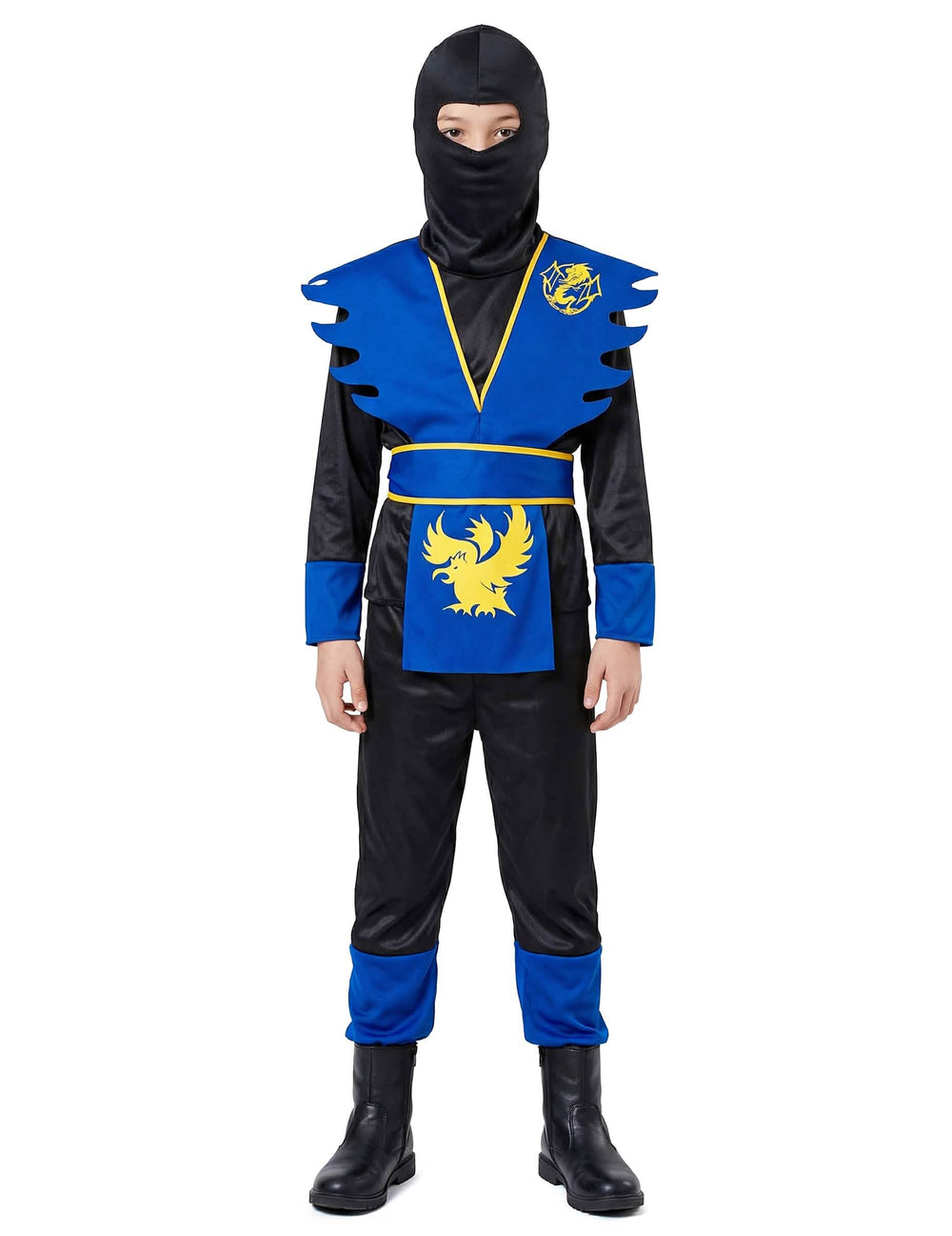 Vue d'ensemble du déguisement ninja pour garçon