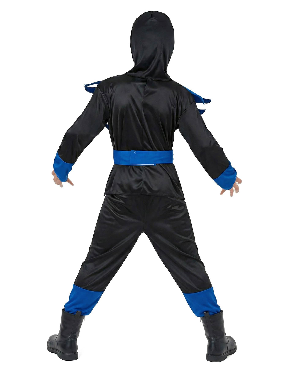 Vue de dos du déguisement ninja pour garçon