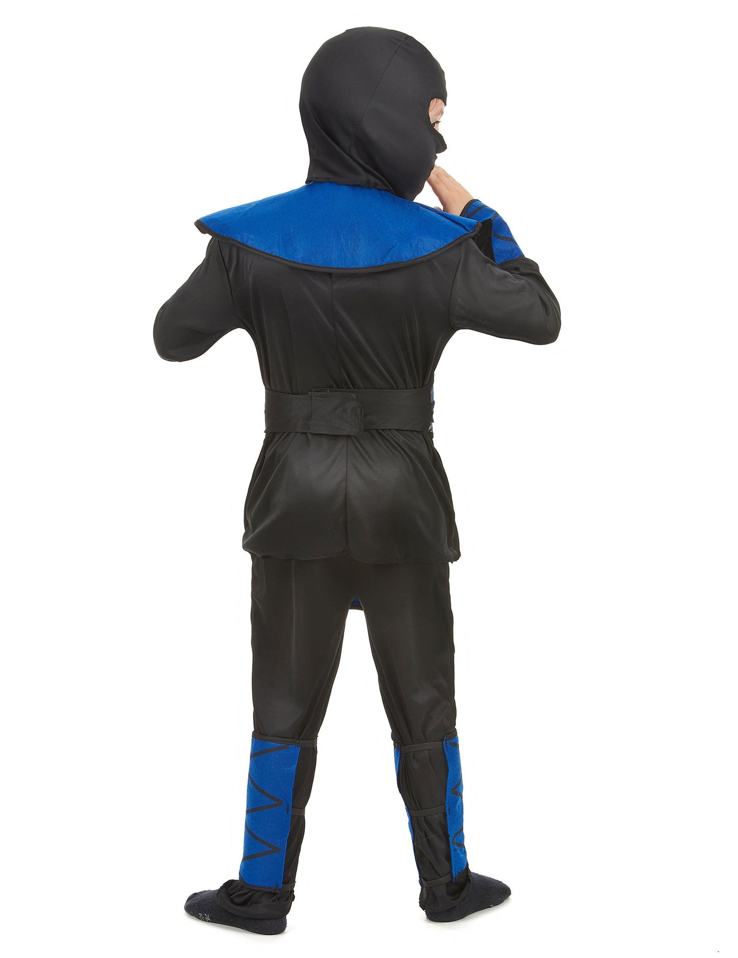 Kék és arany ninja jelmez