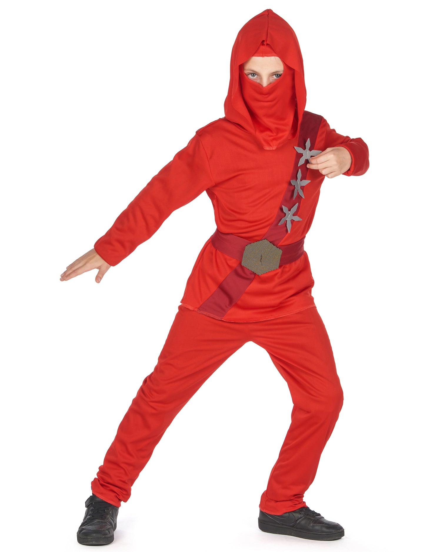 Piros ninja álruhás