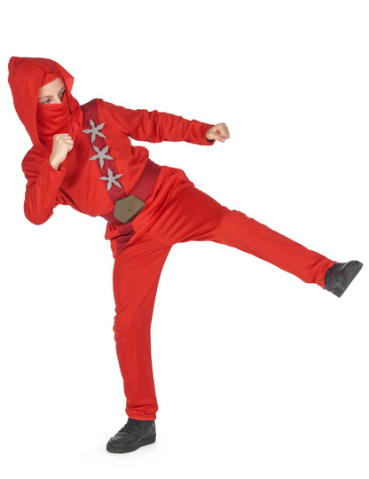 Piros ninja álruhás