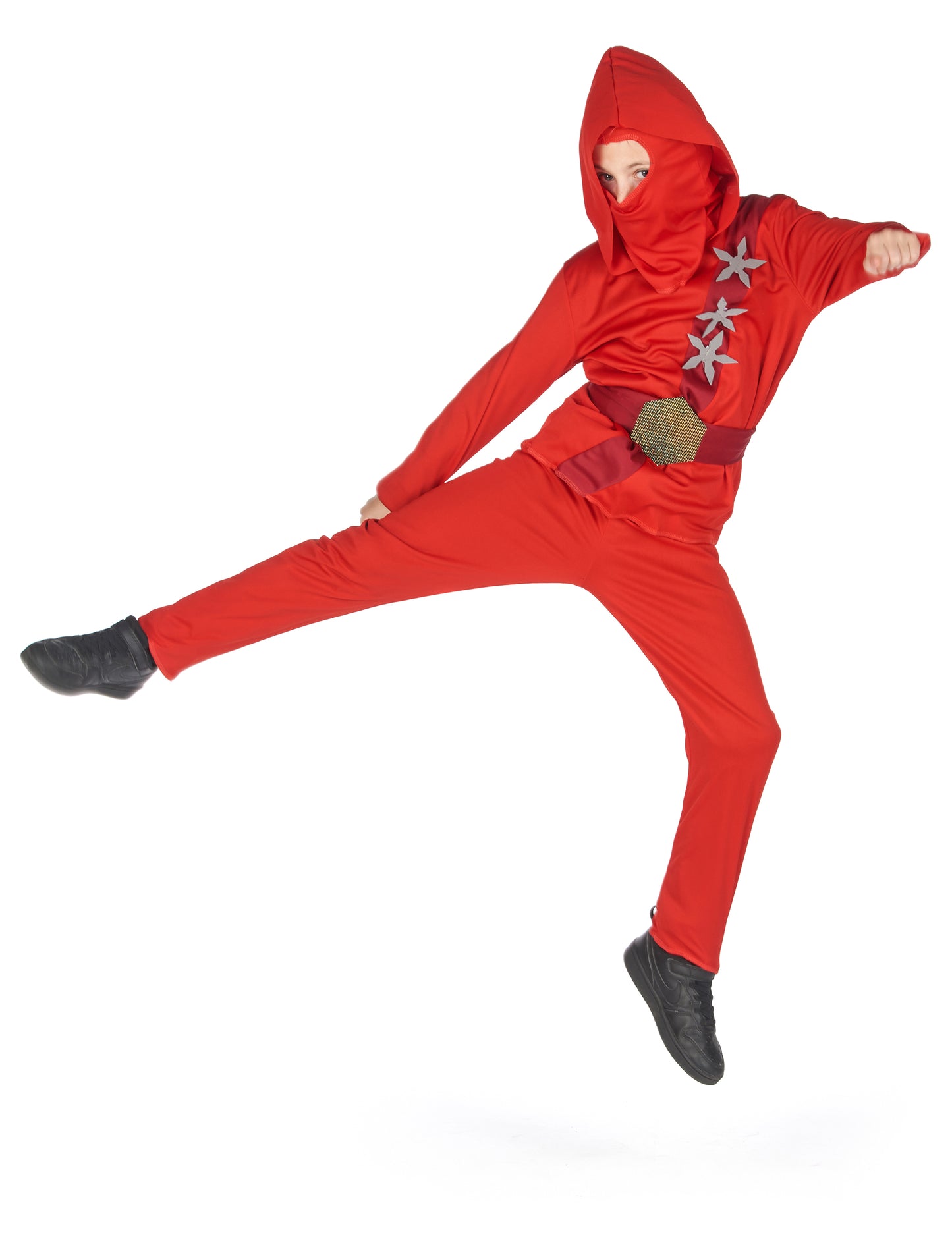Piros ninja álruhás