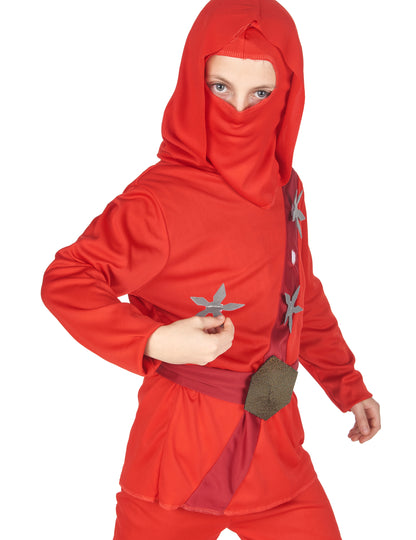 Piros ninja álruhás