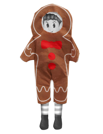 Mézeskalács jelmez egy huncut manóbabának