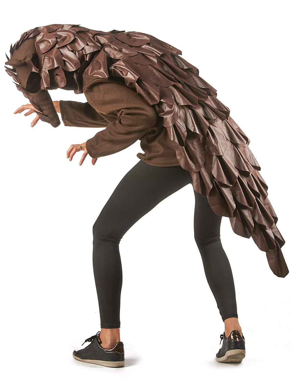 Barna, pikkelyes pangolin felnőtt jelmez
