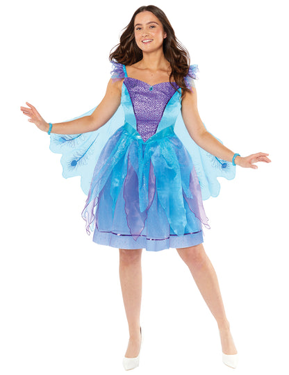 Elegáns páva jelmez nőknek