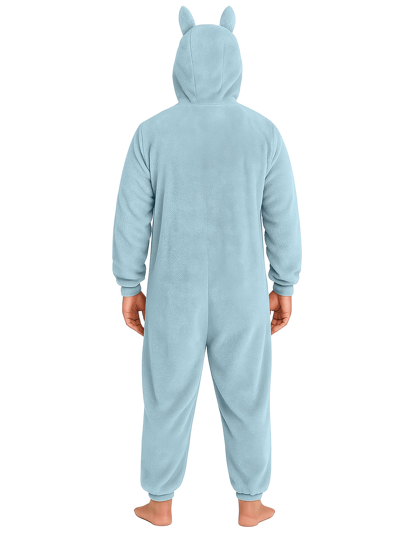 Női kék szörny plüss jelmez 