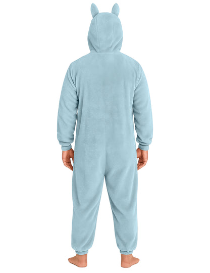 Női kék szörny plüss jelmez 