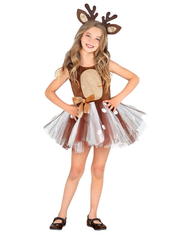 Kis álruhás rénszarvas tutu lány