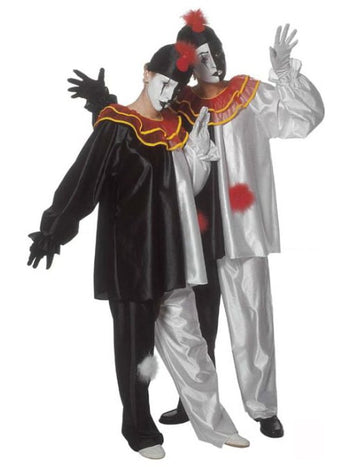 Felnőtt pierrot jelmez