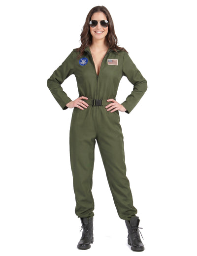 Déguisement pilote d'avion femme