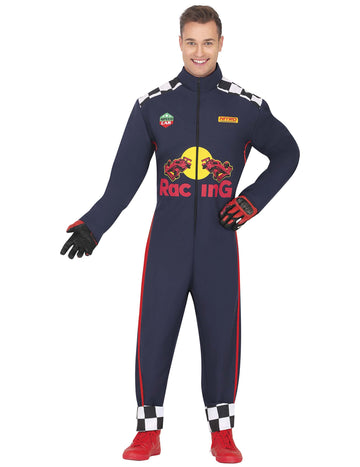 Felnőtt autóversenyző jelmez