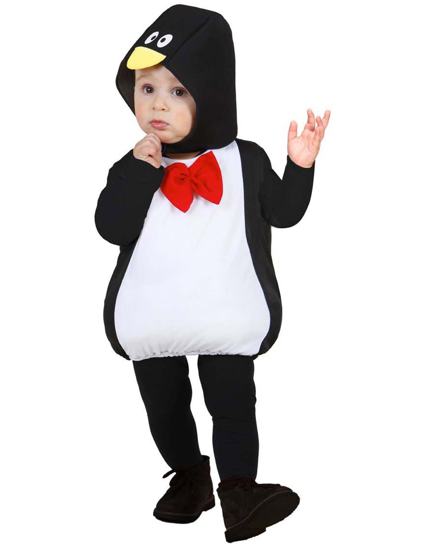 Baba pumpáló pingvin álruhás