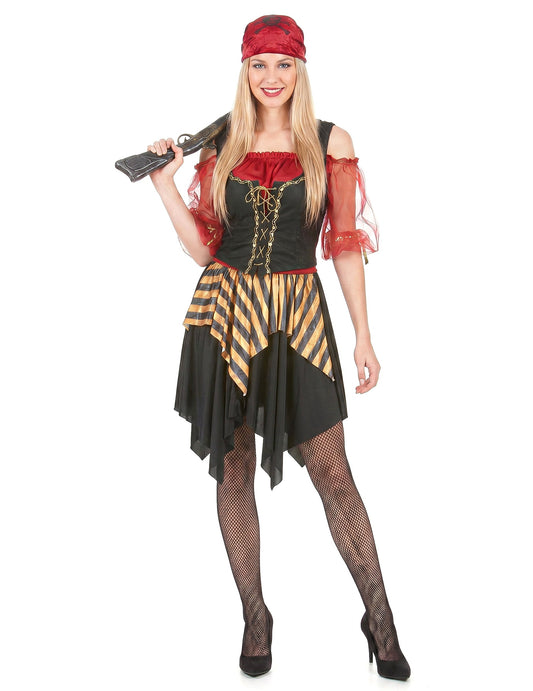 Déguisement pirate avec tulle femme
