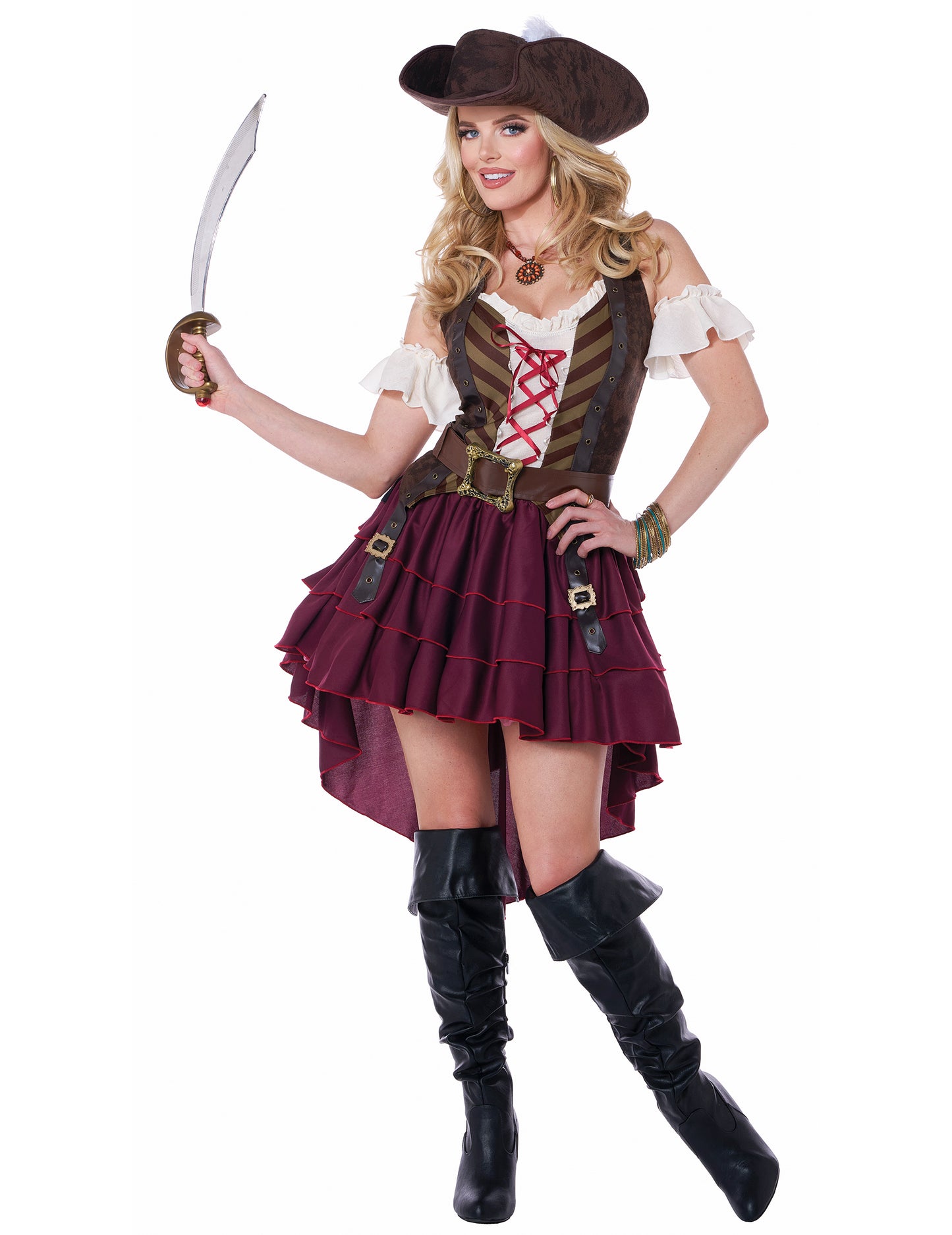 Déguisement Pirate Aventurière Femme