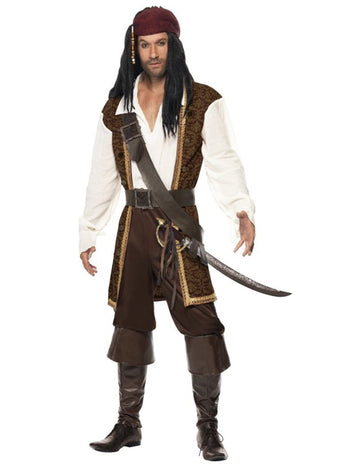 Férfi barna kalóz jelmez