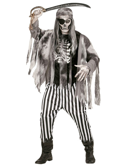 Kalóz csontváz férfi kalóz jelmez