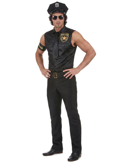 Szexi férfi rendõrségi jelmez
