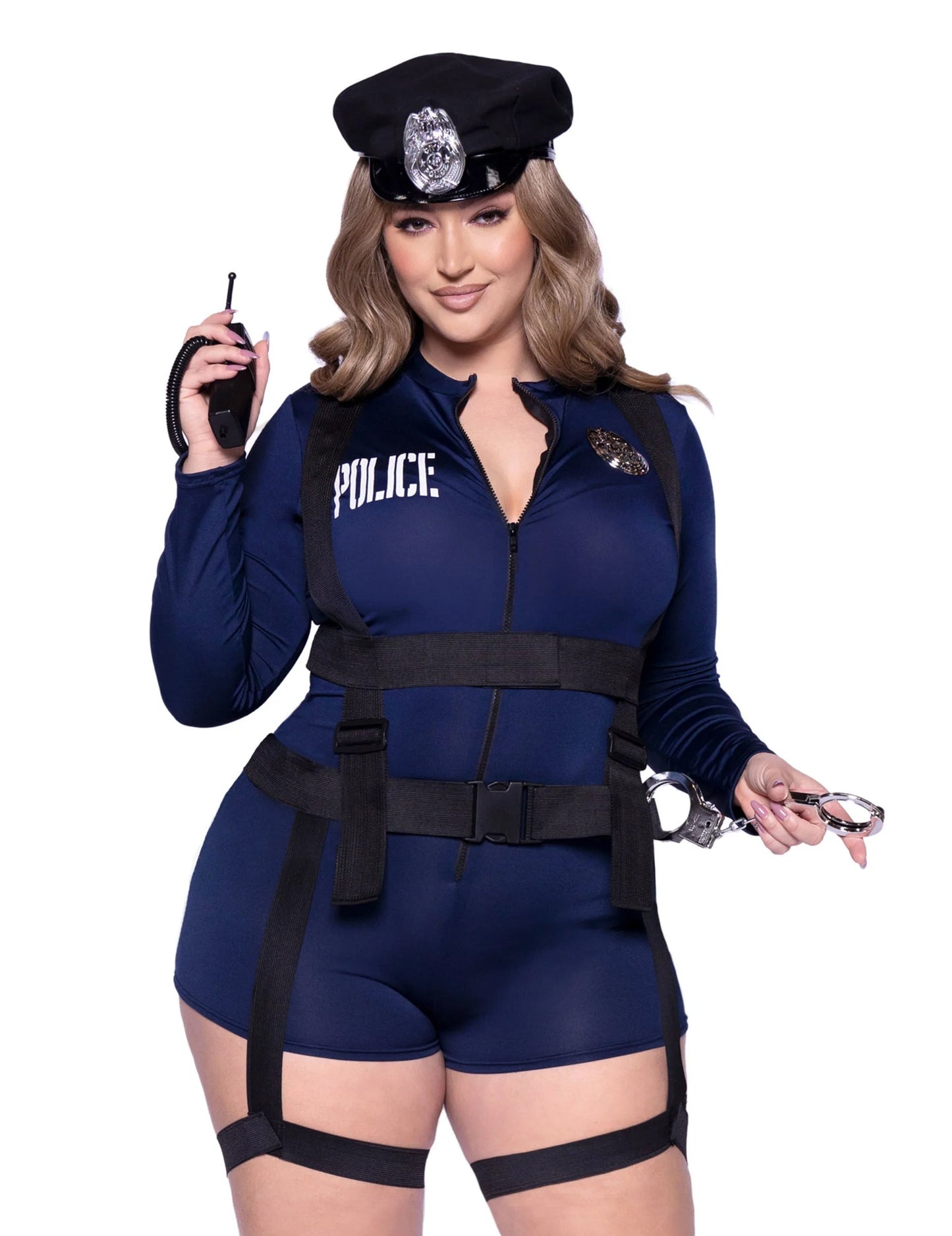 Szexi deluxe szexi rendőrségi jelmez nő
