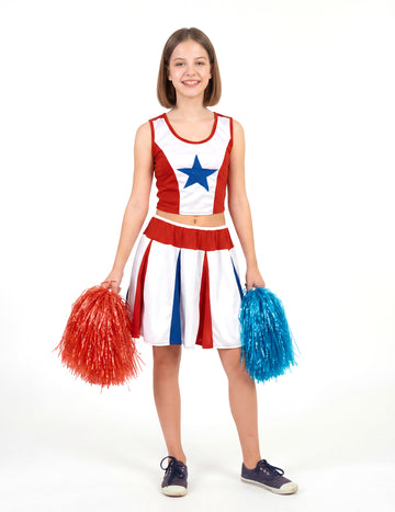 Pompom lány lány entagnációs jelmez