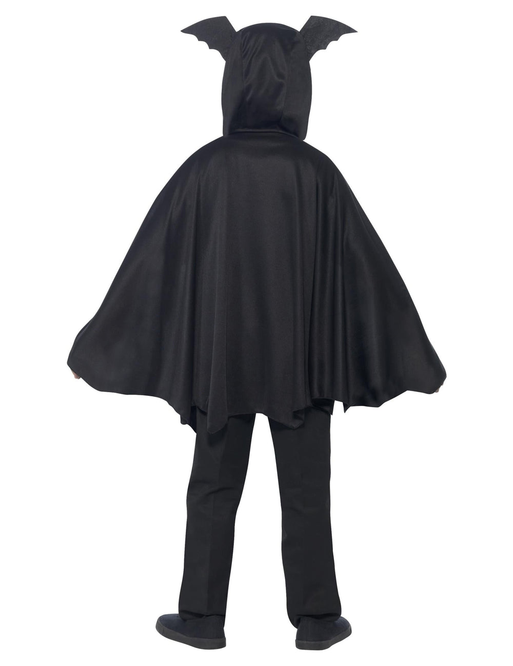 Vue de dos du déguisement poncho chauve-souris