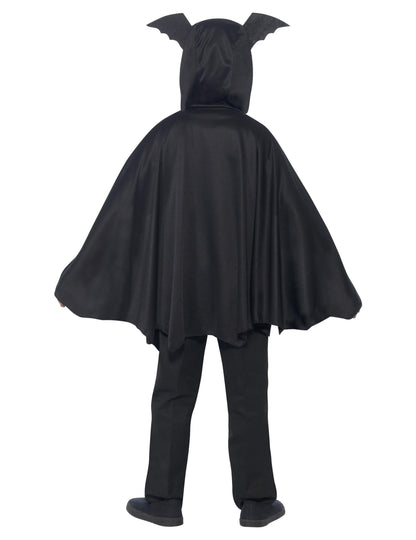 Fekete Halloween fekete gyermek stílusú poncho álruhában