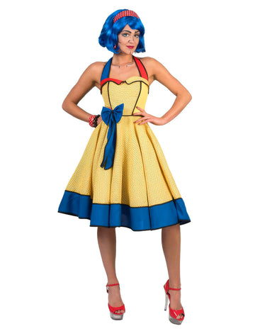 Pop art jelmez nőknek