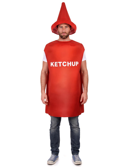 Felnőtt ketchup edény jelmez