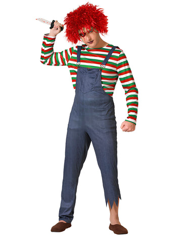 Férfi gonosz baba jelmez