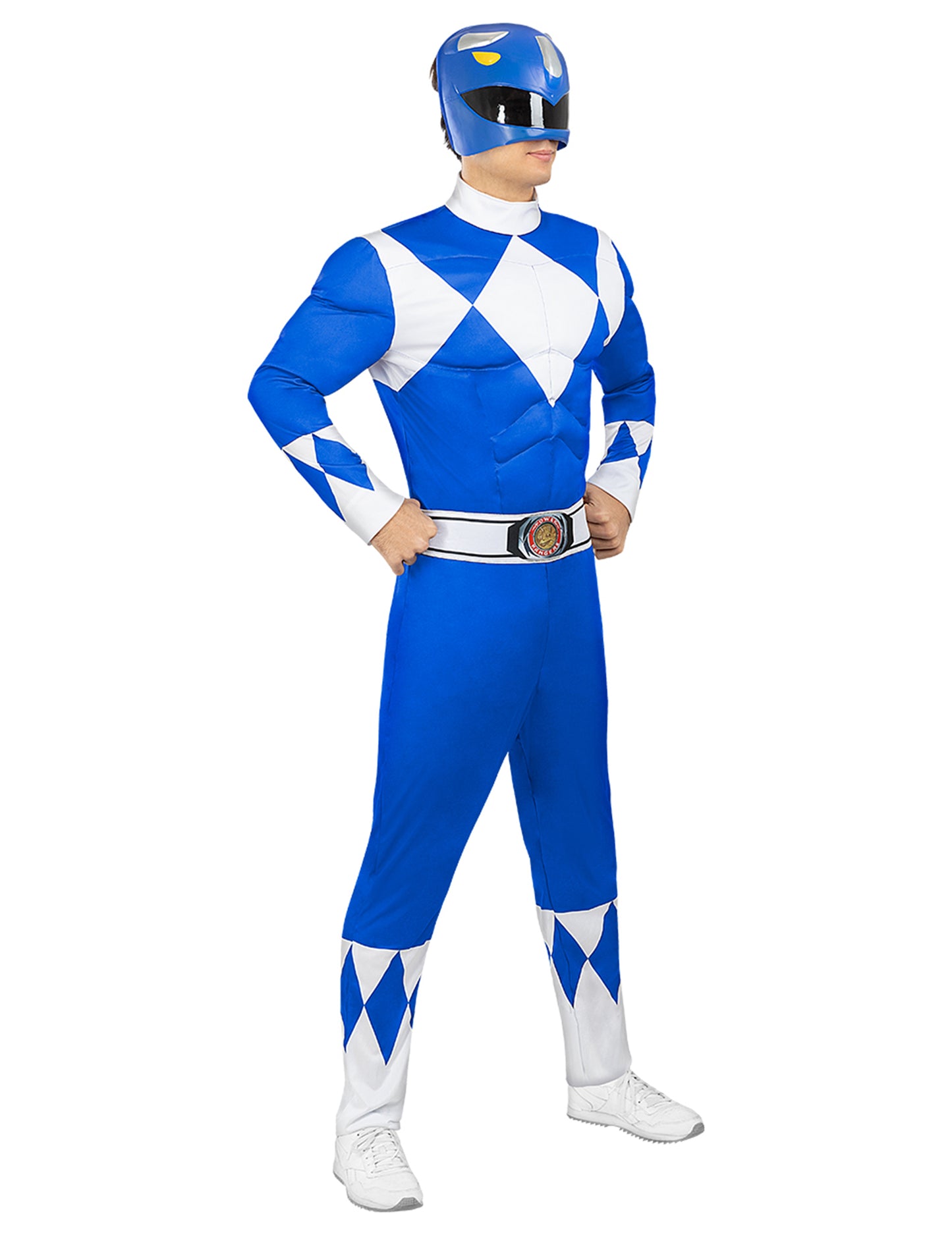Felnőtt kék Power Ranger jelmez