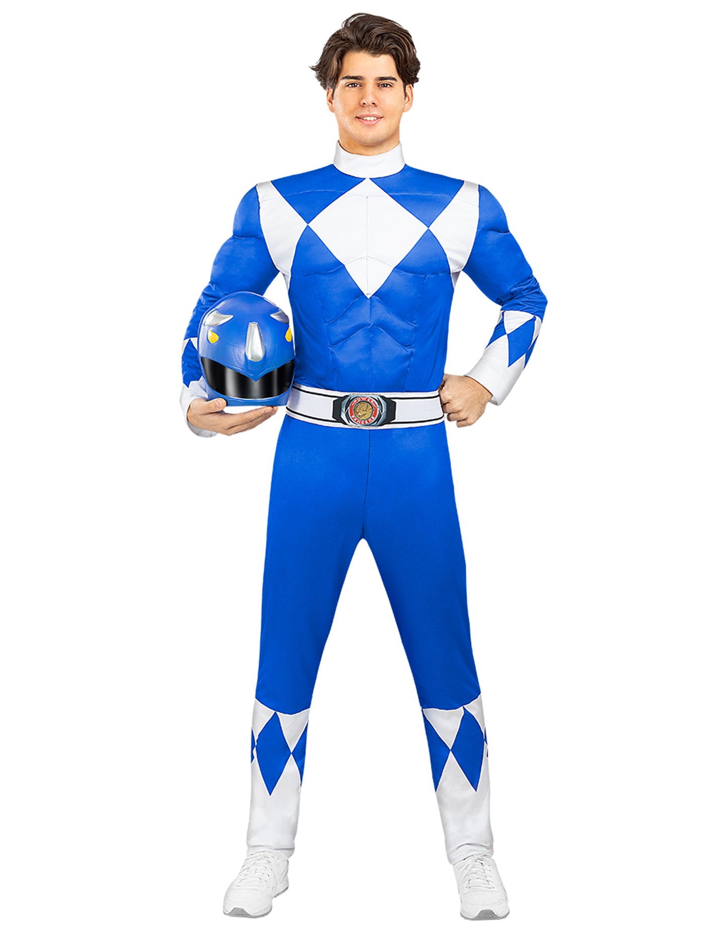 Felnőtt kék Power Ranger jelmez