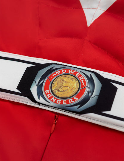 Gyerek izmos piros Power Ranger™ jelmez 