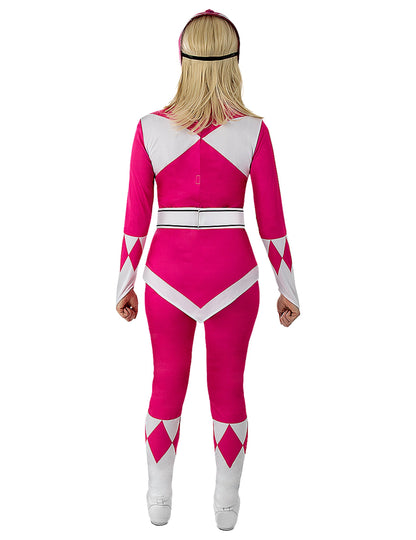 Felnőtt rózsaszín Power Ranger jelmez