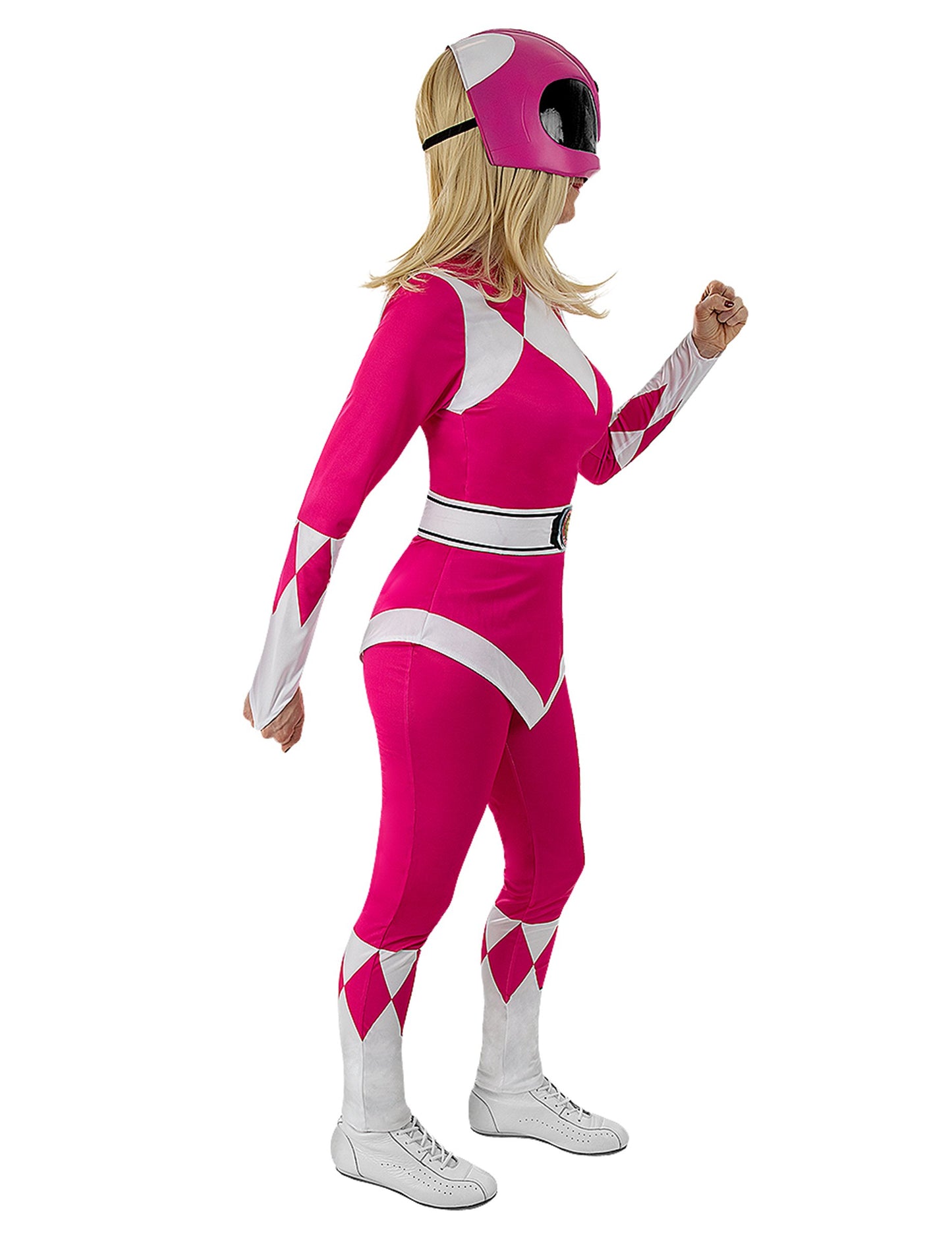 Felnőtt rózsaszín Power Ranger jelmez