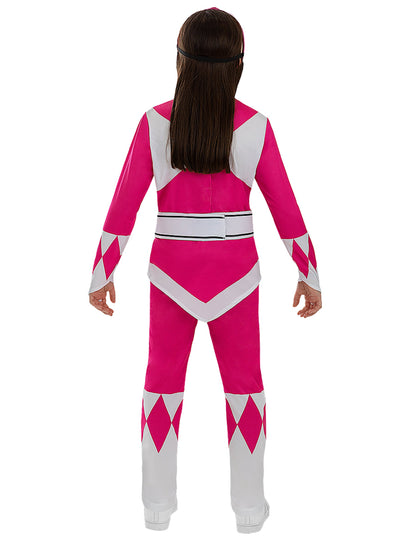 Gyerek rózsaszín Power Ranger jelmez