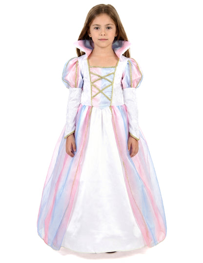Vue de face du déguisement de princesse