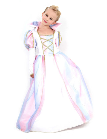 Többszínű hercegnő jelmez lány