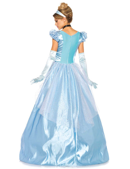 Hercegnő jelmez kék ruha nő nő