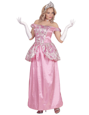 Pasle rózsaszín hercegnő álruhás nő