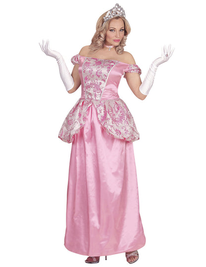 Pasle rózsaszín hercegnő álruhás nő