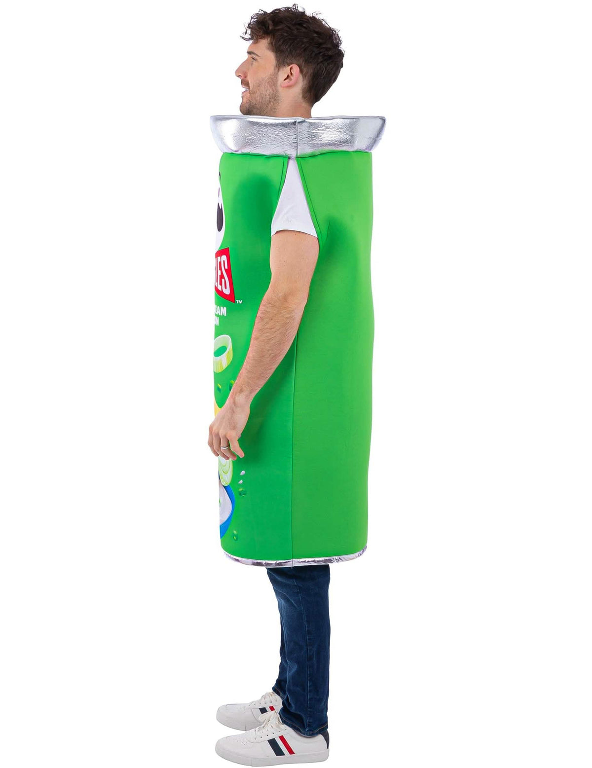Pringles® tejfölös-hagymás ízű jelmez felnőtt
