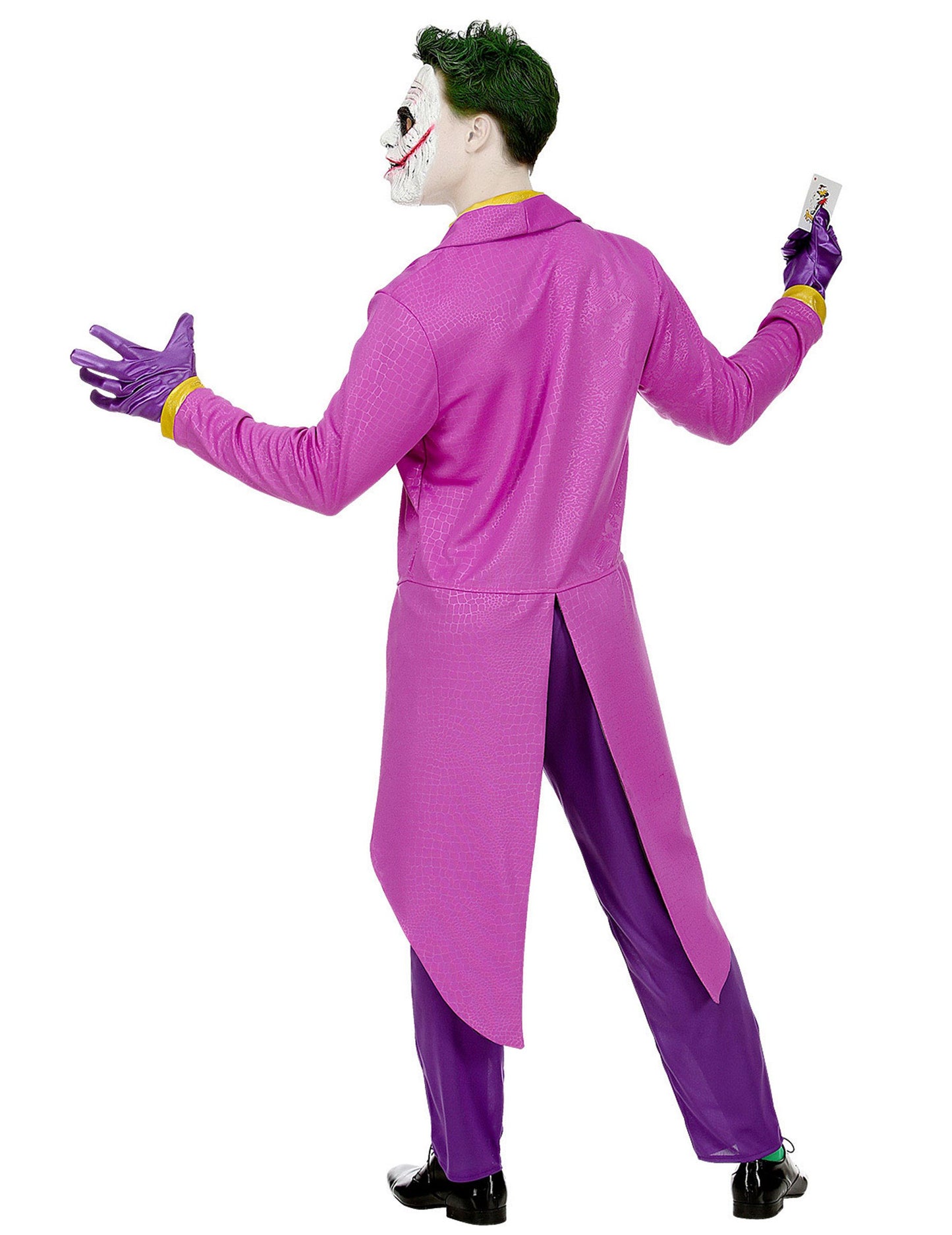 Vue de dos du déguisement psychopathe fou pour homme