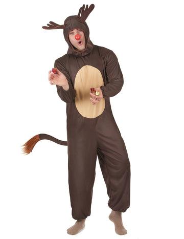 Mise en situation du déguisement de renne de Noël