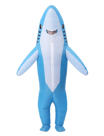 Felnőtt felfújható cápa jelmez