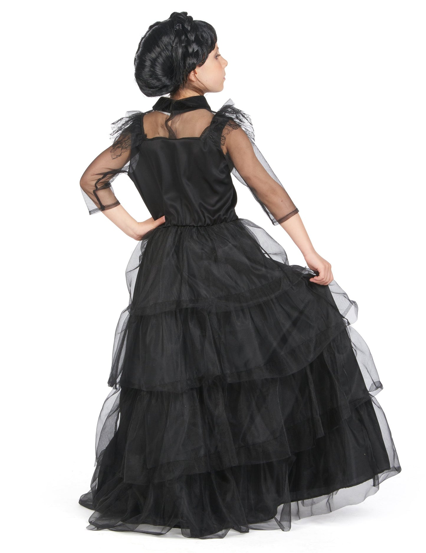 Gótikus lány gótikus golyó ruha