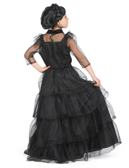 Gótikus lány gótikus golyó ruha