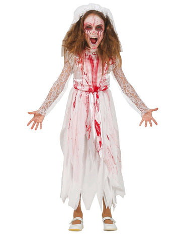 Véres lány esküvői ruha jelmez