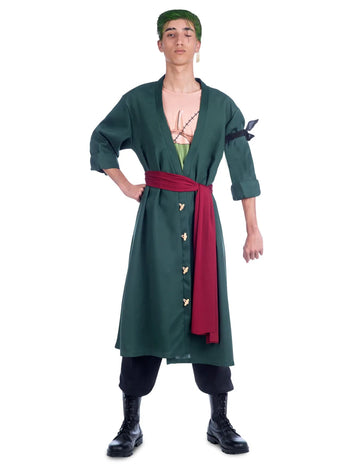 Roronoa zoro egy darab felnőtt jelmez